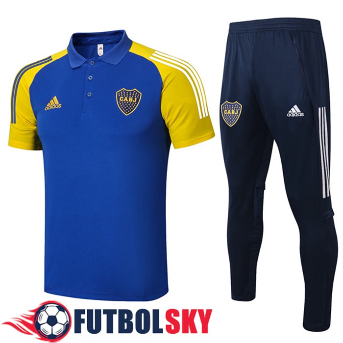 Camiseta Polo Boca Juniors + Pantalones Azul 2020/2021