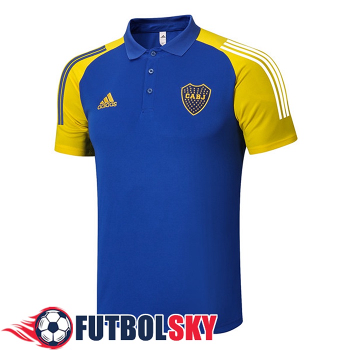 Camiseta Polo Futbol Boca Juniors Azul 2020/2021