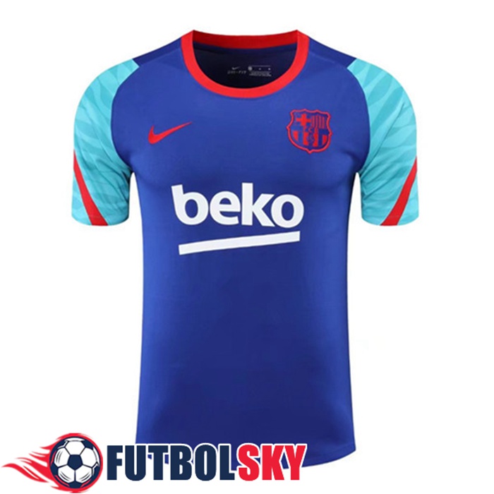 Camiseta Entrenamiento FC Barcelona Azul 2020/2021