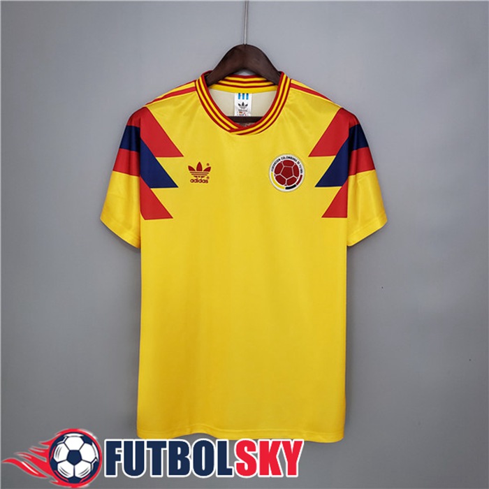 Camiseta Futbol Colombia Retro Titular 1990