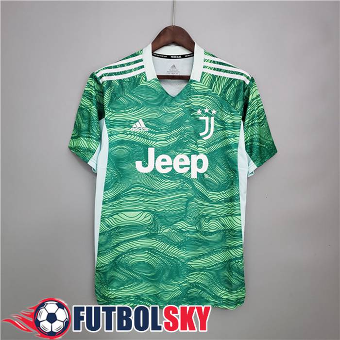 Camiseta Futbol Juventus Portero Verde 2021/2022