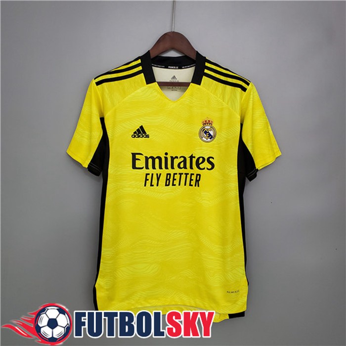 Camiseta Futbol Real Madrid Portero Amarillo 2021/2022
