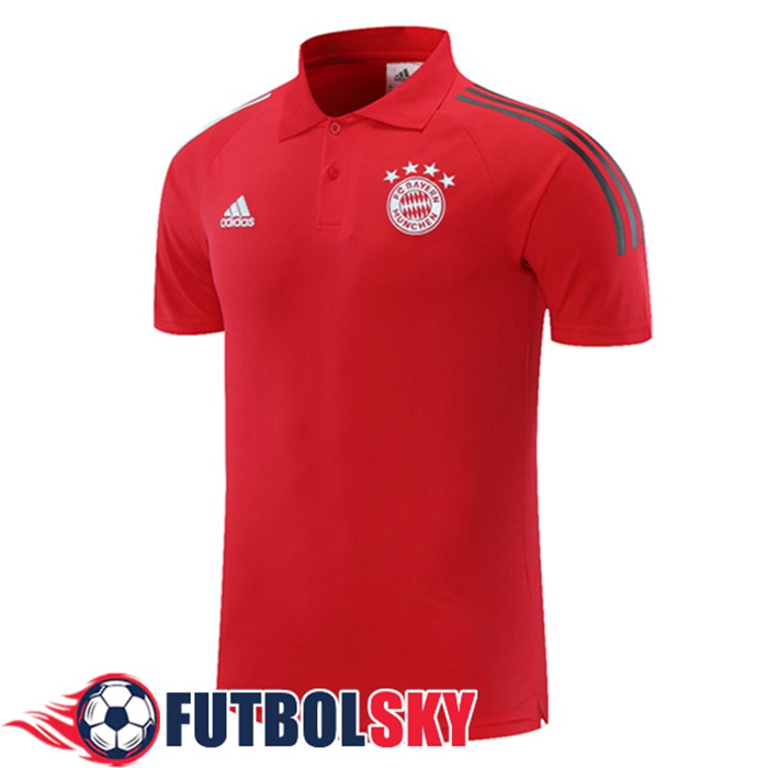 Camiseta Polo Futbol Bayern Munich Negro 2021/2022