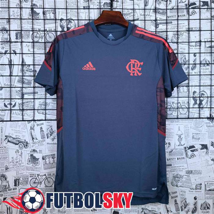 Camiseta Entrenamiento Flamengo Gris 2021/2022