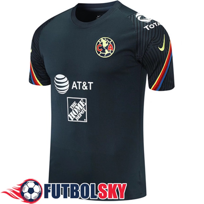 Camiseta Entrenamiento Club America Negro 2021/2022