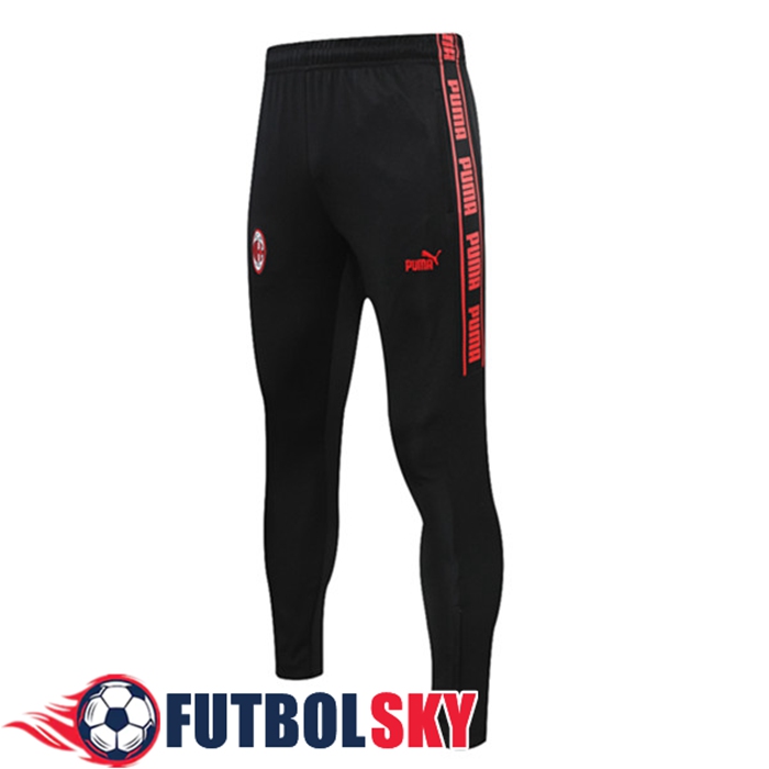 Pantalon Entrenamiento AC Milan Negro 2021/2022 -01