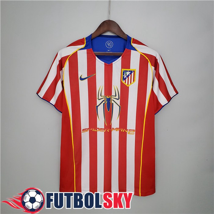 Camiseta Futbol Atletico Madrid Retro Titular 2004/2005