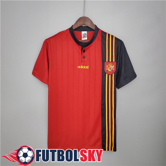Camiseta Futbol España Retro Titular 1996