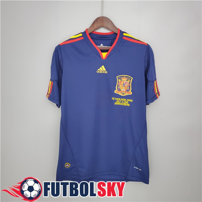 Camiseta Futbol España Retro Alternativo 2010