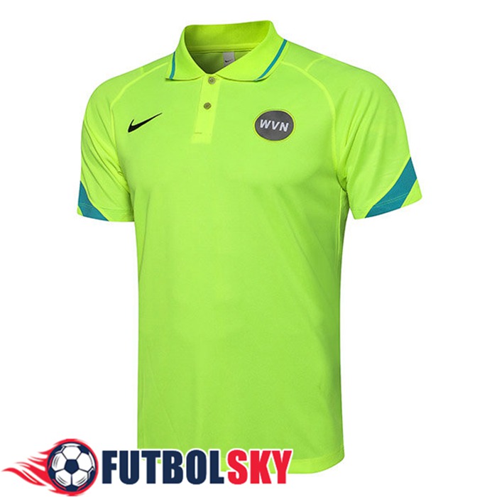 Camiseta Polo Futbol Inter Milan Verde 2021/2023