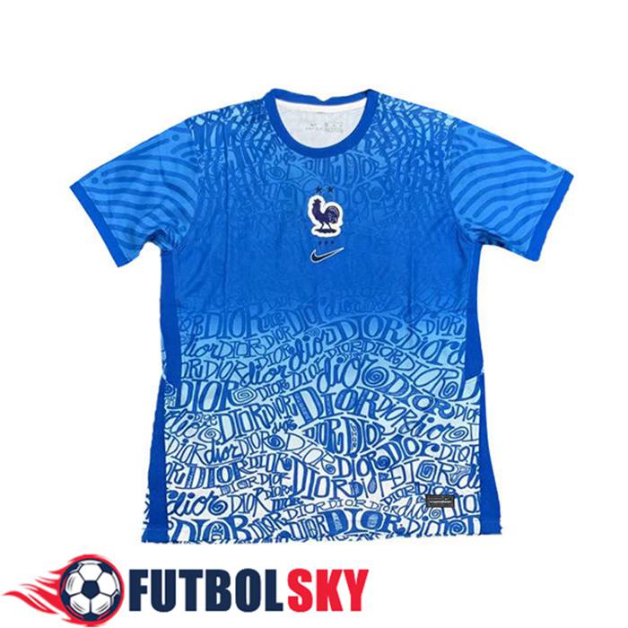Camiseta Entrenamiento Francia Azul 2021/2022