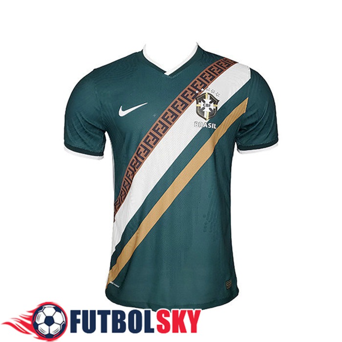 Camiseta Entrenamiento Brasil Verde 2021/2022
