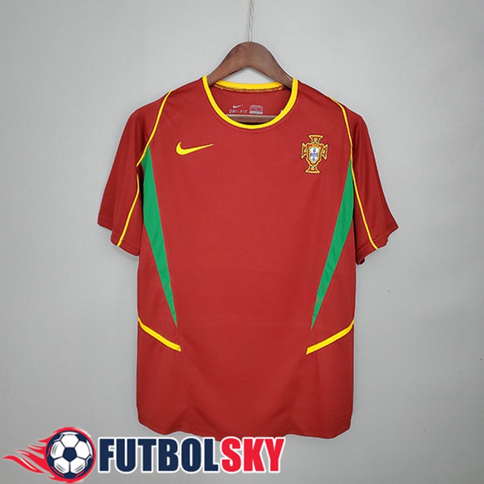 Camiseta Futbol Portugal Retro Titular 2002