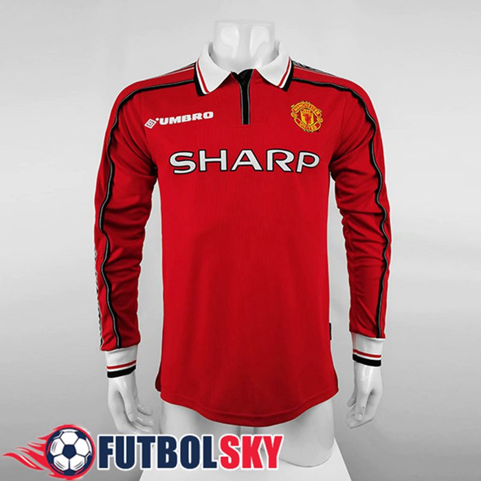 Camiseta Futbol Manchester United Retro Titular 1998/1999