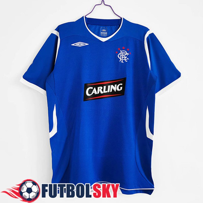 Camiseta Futbol Rangers FC Retro Titular 2008/2009