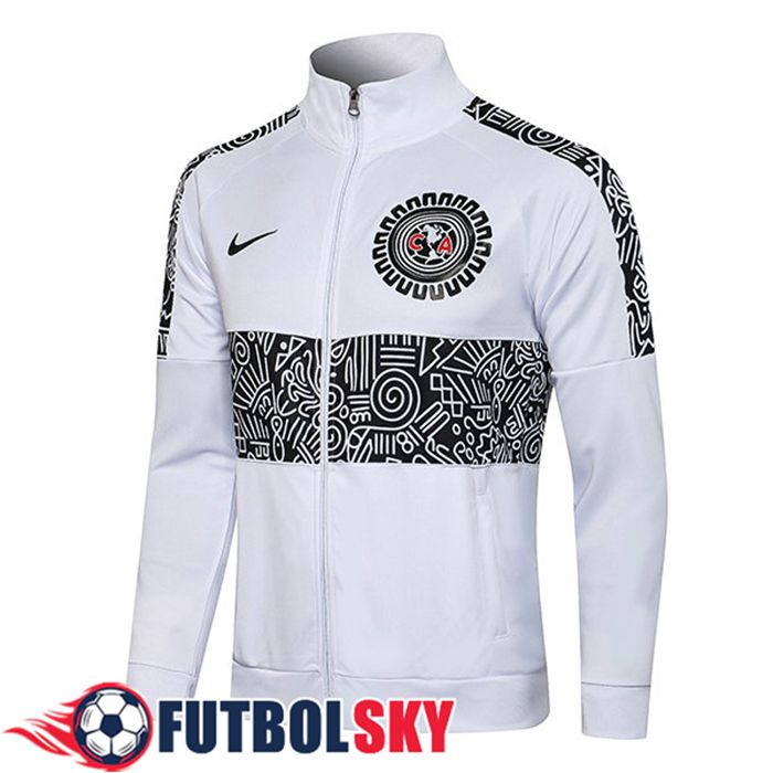 Chaquetas Futbol Club America Blanca 2021/2022