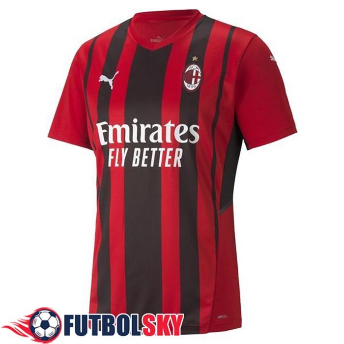 Camiseta Futbol AC Milan Titular 2021/2022