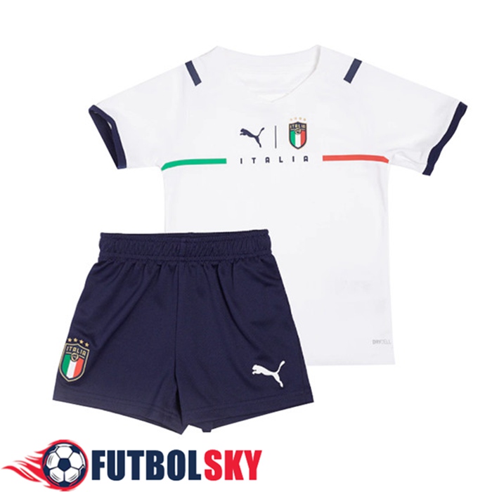 Camiseta Futbol Italia Niños Alternativo 2021/2022