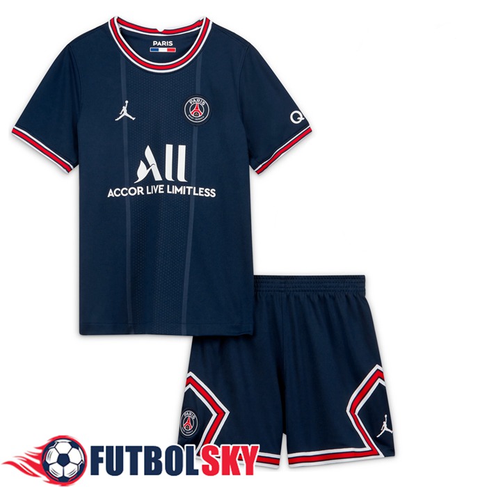 Camiseta Futbol PSG Jordan Niños Titular 2021/2022