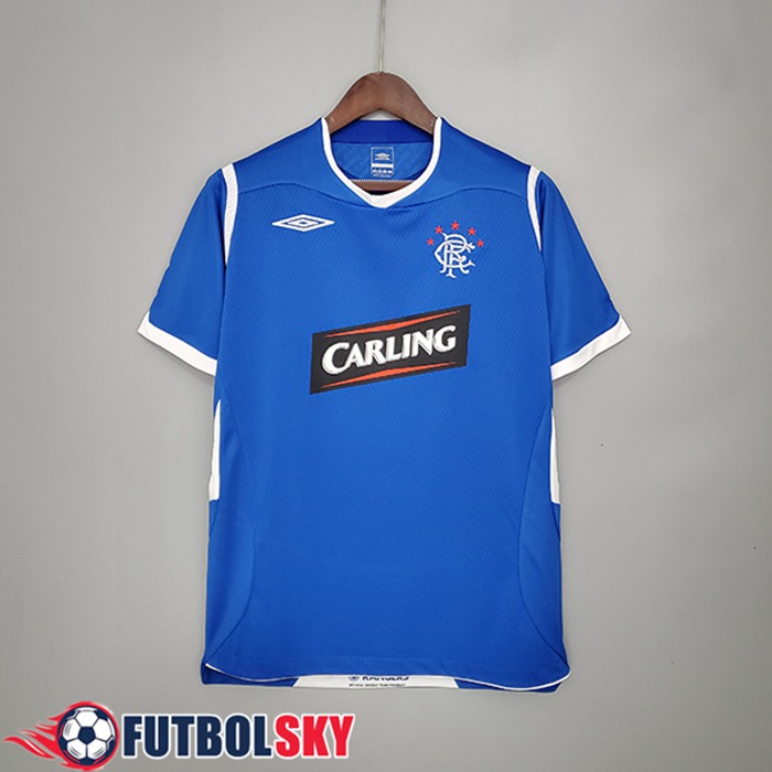 Camiseta Futbol Rangers FC Retro Titular 2008/2009