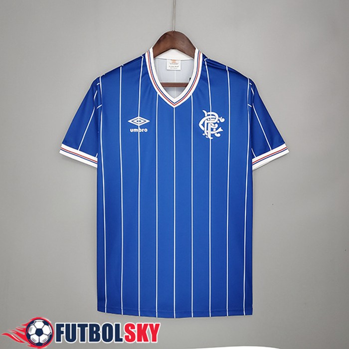 Camiseta Futbol Rangers FC Retro Titular 1982/1983