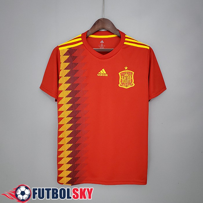 Camiseta Futbol España Retro Titular 2014