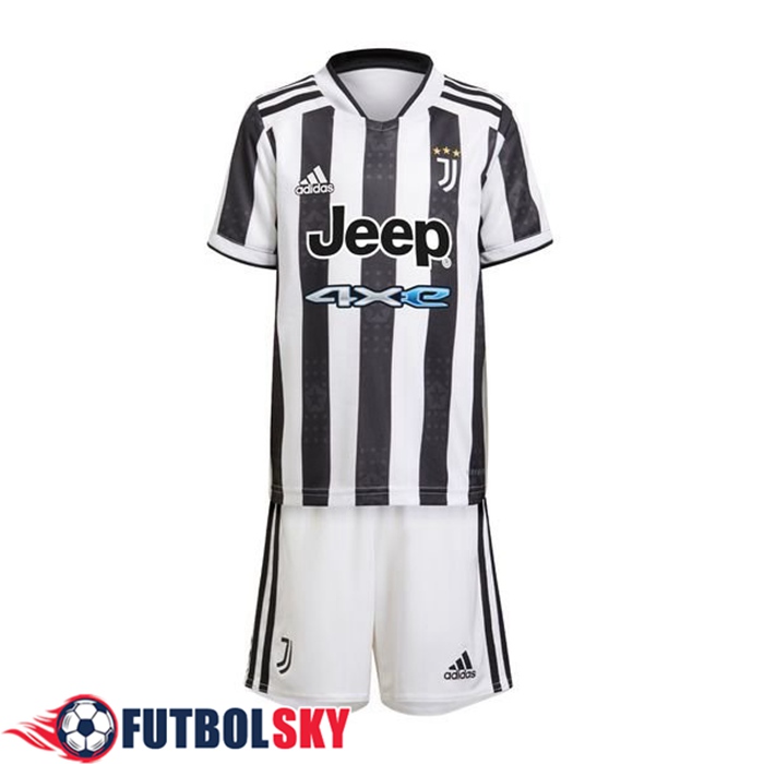 Camiseta Futbol Juventus Niños Titular 2021/2022