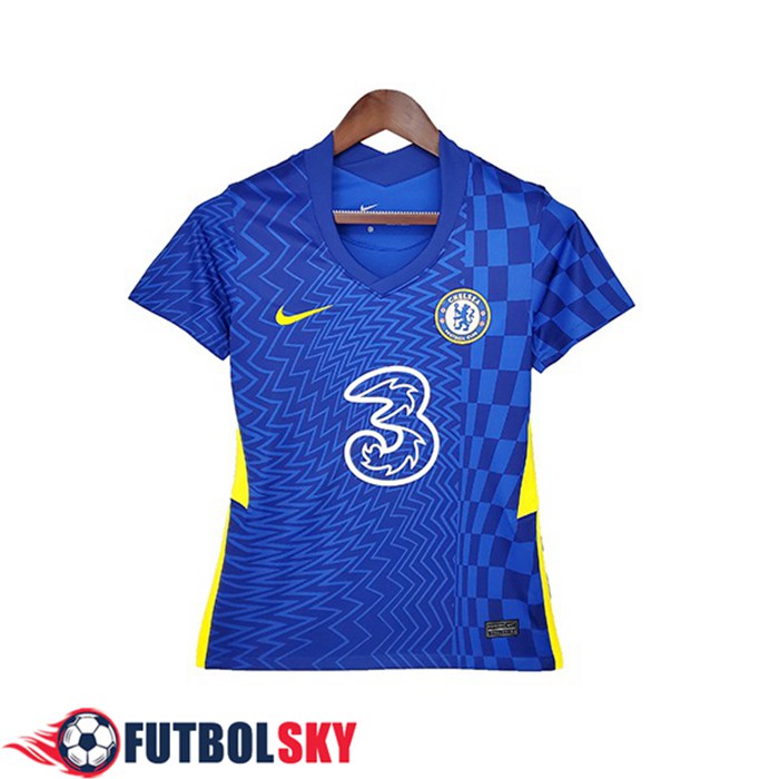 Camiseta Futbol FC Chelsea Mujer Titular 2021/2022