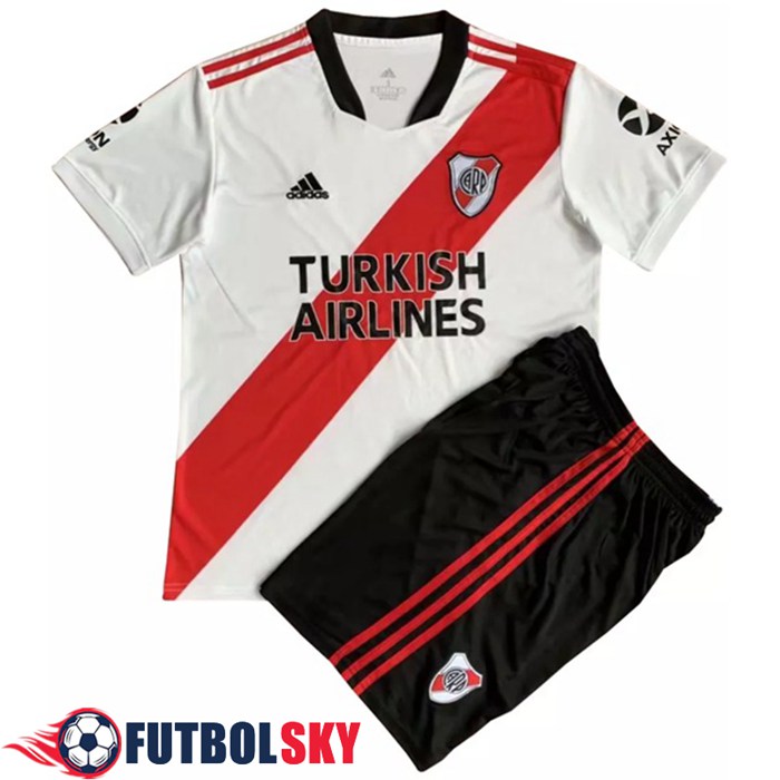 Camiseta Futbol River Plate Niños Titular 2021/2022