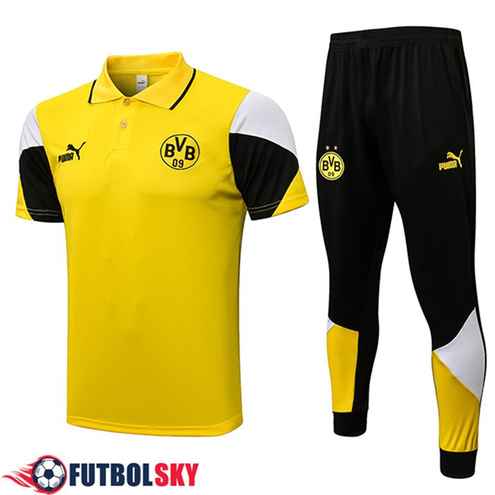Camiseta Entrenamiento Dortmund BVB + Pantalones Amarillo 2021/2022