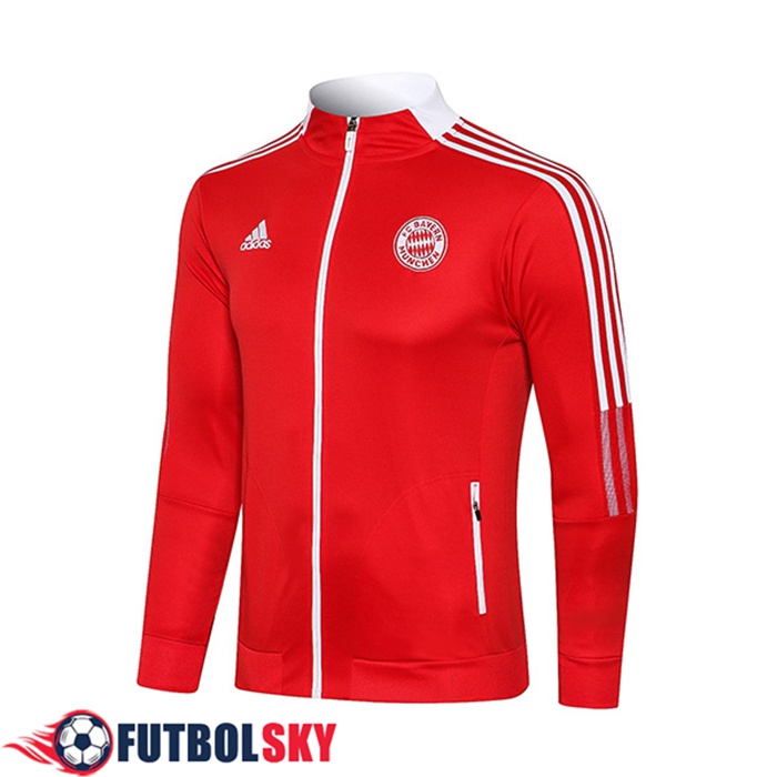 Chaquetas Futbol Bayern Munich Rojo 2021/2022 -2