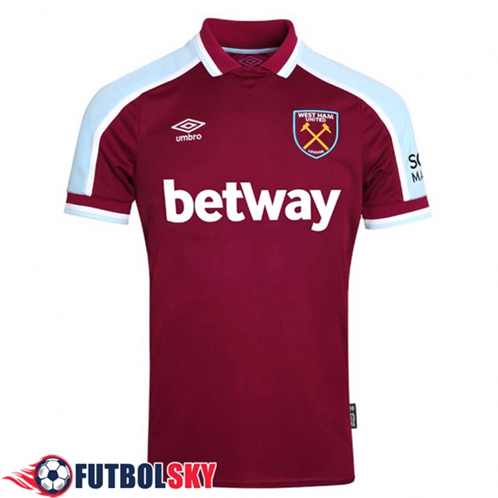 Camiseta Futbol West Ham Titular 2021/2022