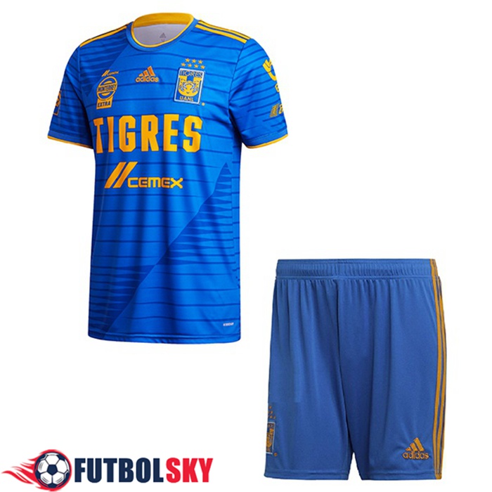 Camiseta Futbol Tigres UANL Niños Alternativo 2021/2022