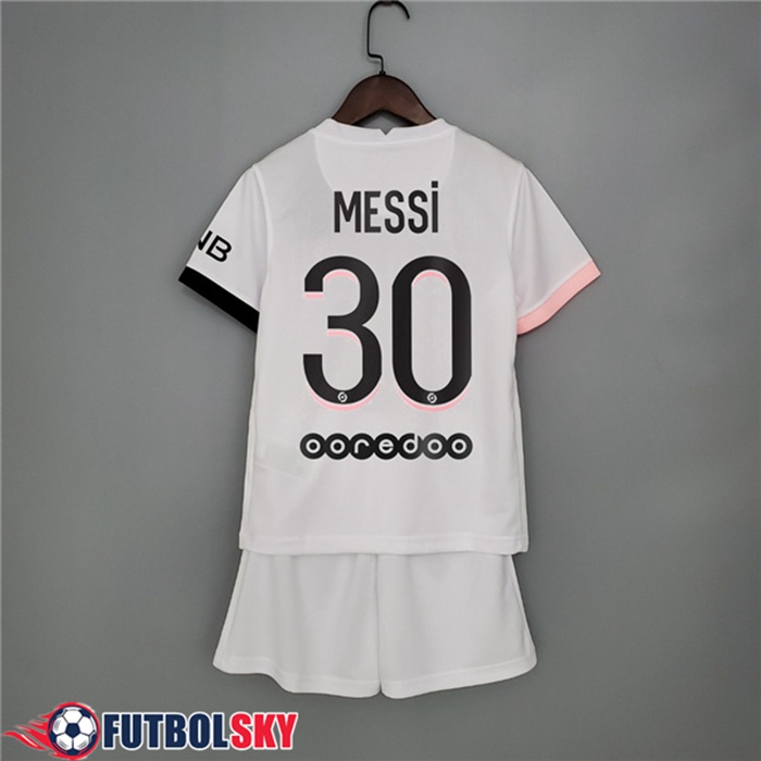 Camiseta Futbol PSG Ninos MESSI 30 Alternativo 2021/2022