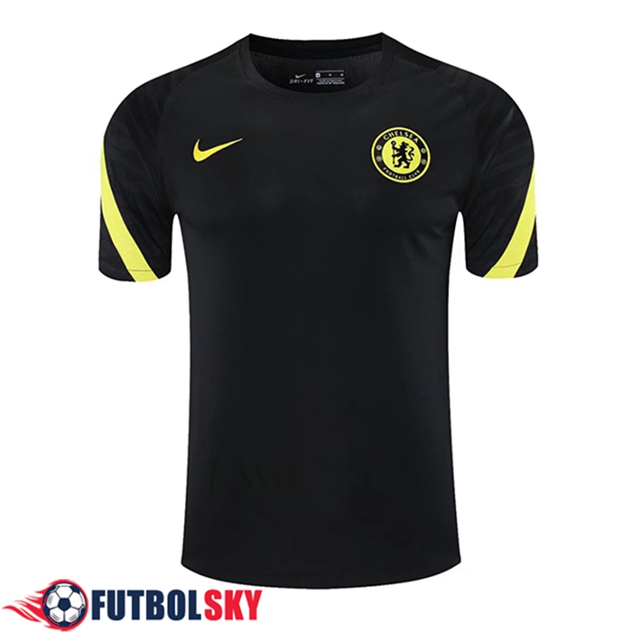 Camiseta Entrenamiento FC Chelsea Negro 2021/2022