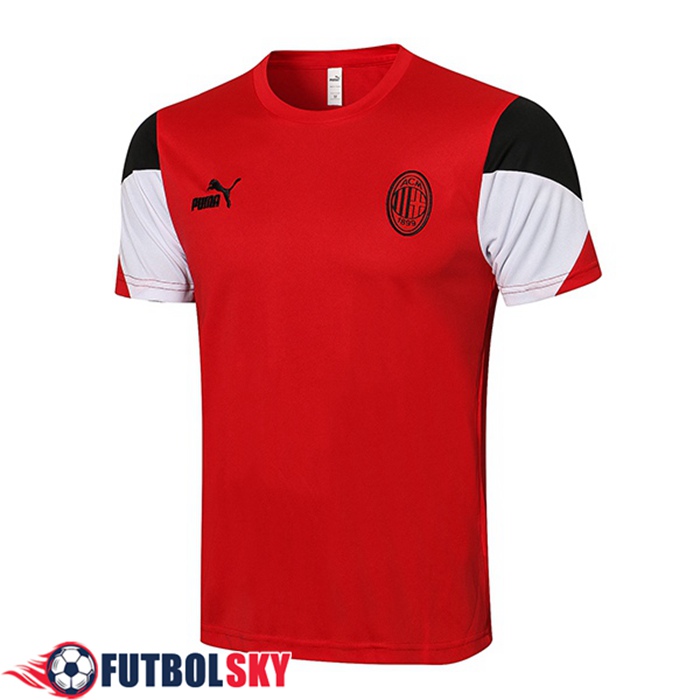 Camiseta Entrenamiento AC Milan Rojo/Blanca 2021/2022