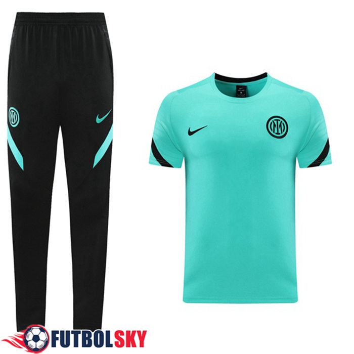 Camiseta Entrenamiento Inter Milan + Pantalones Verde 2021/2022