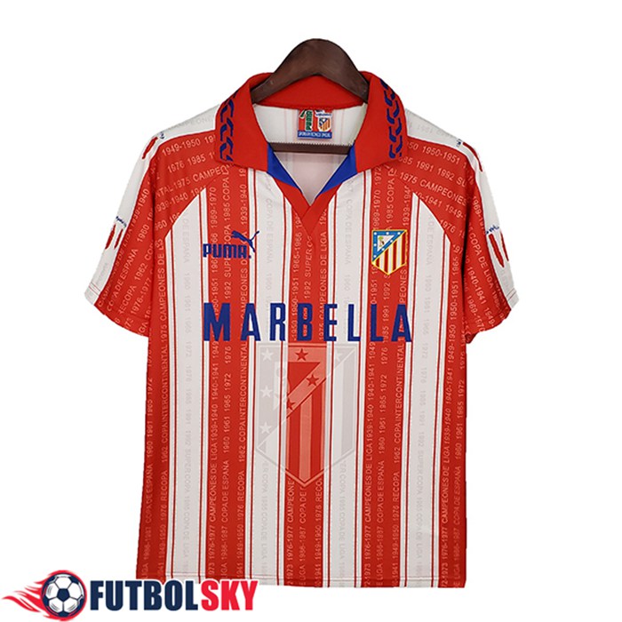 Camiseta Futbol Atletico Madrid Retro Titular 1995/1996