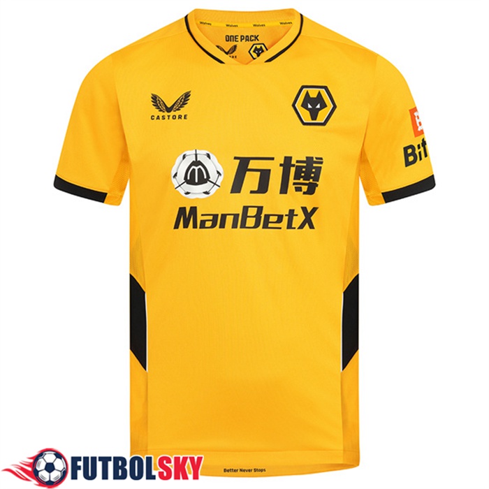 Camiseta Futbol Wolves Titular 2021/2022