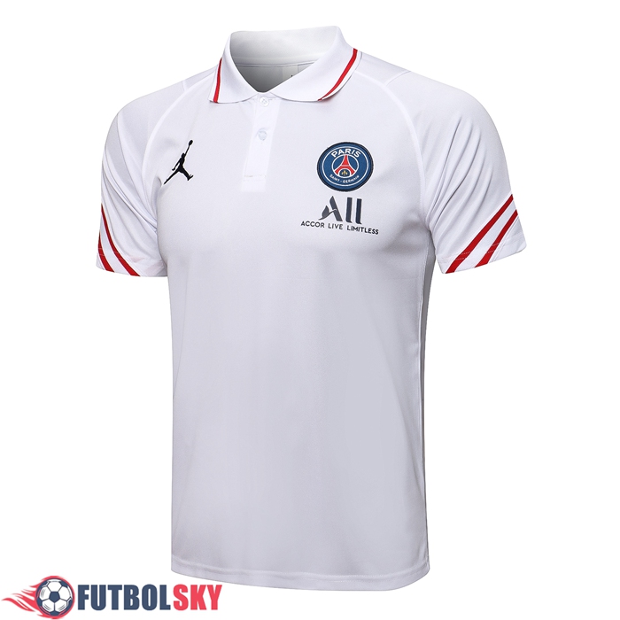 Camiseta Entrenamiento Jordan PSG Blanca 2021/2022