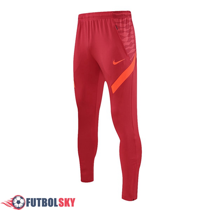 Pantalon Entrenamiento FC Liverpool Rojo 2021/2022