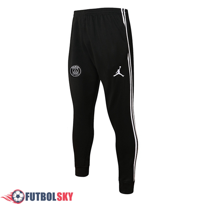 Pantalon Entrenamiento Jordan PSG Blanca/Negro 2021/2022 -01