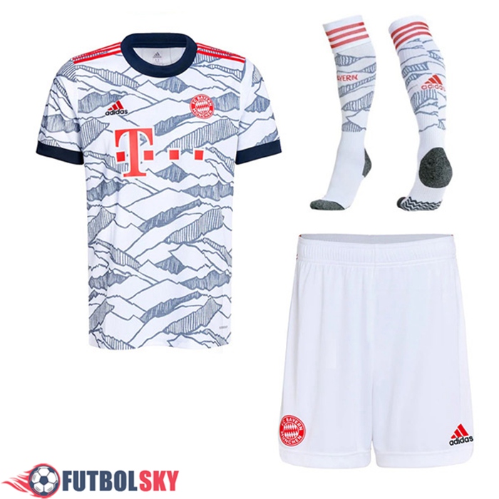Traje Camiseta Futbol Bayern Munich Tercero (Cortos + Calcetines) 2021/2022