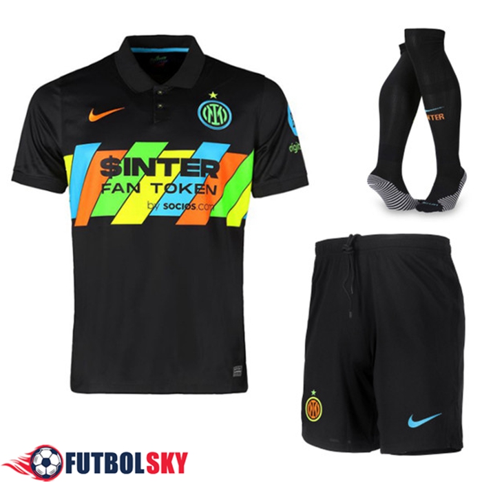 Traje Camiseta Futbol Inter Milan Tercero (Cortos + Calcetines) 2021/2022