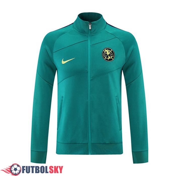 Chaquetas Futbol Club America Verde 2021/2022