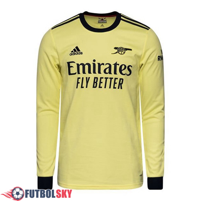 Camiseta Futbol Arsenal Alternativo Manga Larga 2021/2022