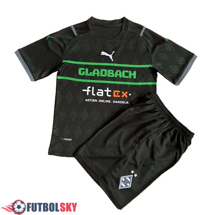Camiseta Futbol Mönchengladbach Ninos Tercero 2021/2022