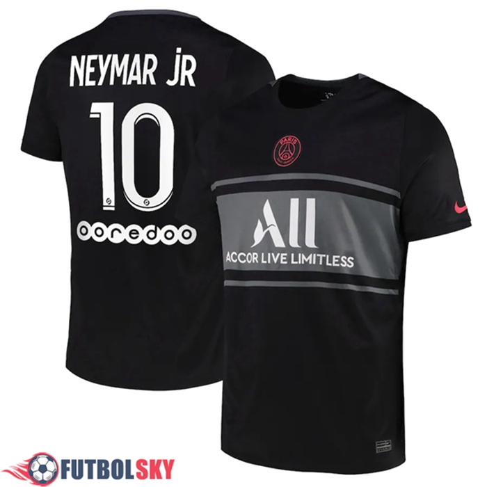 Camiseta Futbol Jordan PSG (Neymar Jr 10) Tercero 2021/2022