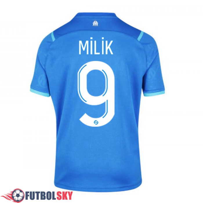 Camiseta Futbol Marsella OM (MILIK 9) Tercero 2021/2022