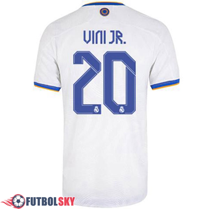 Camiseta Futbol Real Madrid (Vini Jr 20) Titular 2021/2022